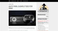Desktop Screenshot of nomaspatanes.com